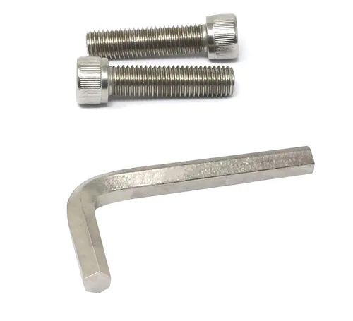 Vista 215 de iexcell Kit de tornillos de cabeza hexagonal de acero inoxidable 304, 100 unidades M2 x 0.157 in, paso de rosca de 0.016 in