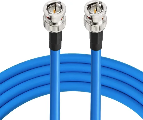 Vista 15 de Superbat Cable SDI 3G/6G/12G de 1 pie BNC Jumper Belden 1694A, compatible con video HD-SDI/3G-SDI/4K/8K, para convertidor de cámaras, cable SDI