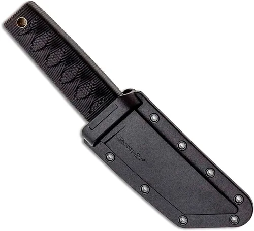 Vista 5 de Cold Steel Kyoto 3.25" Cuchillo Tanto Utilitario para Caza al Aire Libre de Hoja Fija de Acero Inoxidable 8Cr13MoV Duradero y Compacto, Mango
