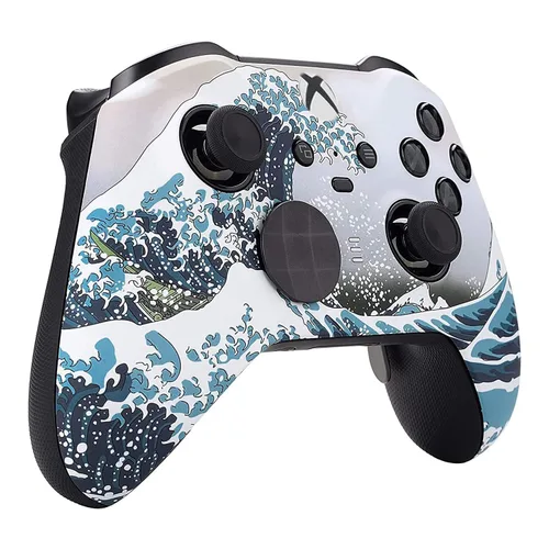 Vista 2 de Custom Controllerzz Elite Series 2 Controller Compatible With Xbox One, Xbox Series S and Xbox Series X (Waves)