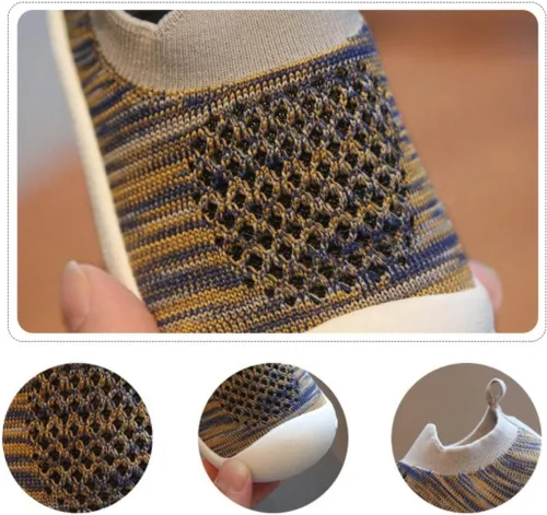 Vista 4 de Zapatos para el bebé que camina por primera vez, 1-4 Años, Zapatos de Niño Zapatillas de Niño Infantil