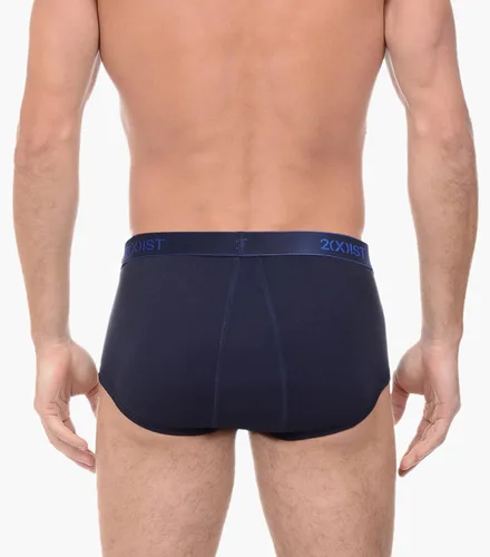 Vista 4 de 2(X)IST Braguitas de algodón esencial para hombre, paquete de 3