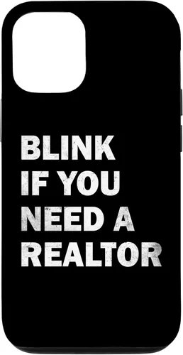 Vista 28 de Blink If You Need A Realtor Real Estate Agent Dad Men Women Case for iPhone 17