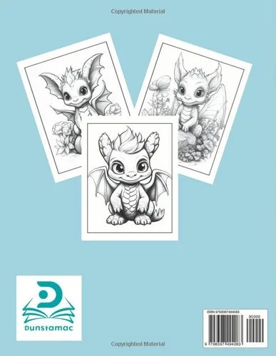 Vista 2 de Cute Dragon Coloring Pages Adorable Dragon Designs for Kids