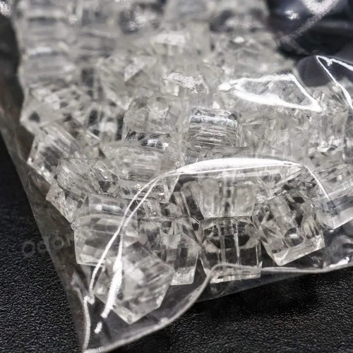 Vista 3 de Odoria 1/12 cubos de hielo en miniatura accesorios de decoración de casa de muñecas