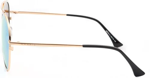 Vista 3 de Marfil CENTAURUS - Lentes de sol polarizados con filtro UV 400 protección 100 lente redonda unisex estilo deportivo para hombres y mujeres