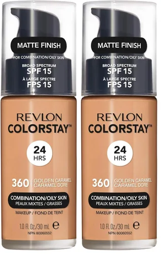 Vista 48 de Revlon ColorStay Maquillaje líquido para combinación/grasosa, Ivory