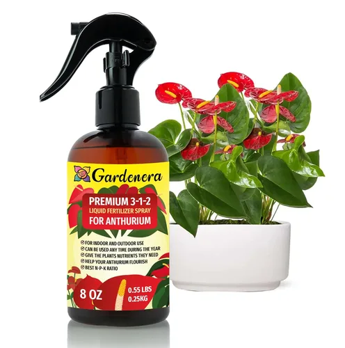 Vista 30 de Gardenera Fertilizante en aerosol multiusos profesional para jardinería doméstica, listo para usar, 3-1-2, alimento suave para plantas para hojas