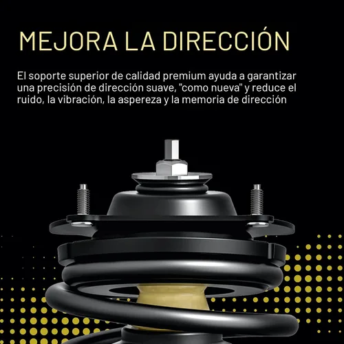 Vista 5 de Monroe Quick-Strut 172729 Conjunto de puntal de suspensión y resorte helicoidal para Ford Explorer Compatible con Volvo V60 Cross Country 2020-2024