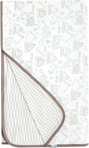 Vista 24 de Copper Pearl Manta de bebé jumbo de 3 capas: edredones suaves para niños y niñas Transpirable, acogedora, manta para niños pequeños Edredón