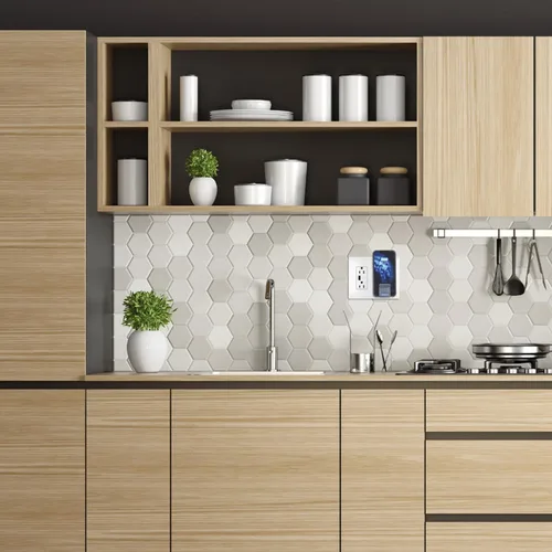 Vista 10 de Legrand Radiant - Cargador inalámbrico Qi de 15 amperios y salida USB tipo A, color blanco, 1 paquete Pass & Seymour 3.1A USB Outlet, Integrated