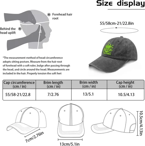 Vista 3 de Gorra Queen Pickleball Dad Hats, gorra vintage para hombre