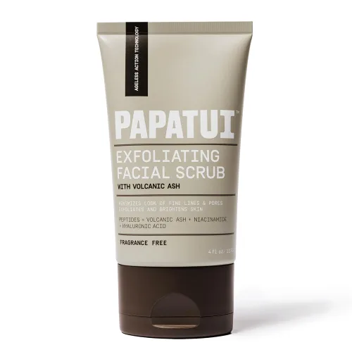 Vista 10 de PAPATUI by Dwayne Johnson Exfoliante facial para hombre, limpiador facial sin perfume, suaviza la textura de la piel, líneas finas y arrugas