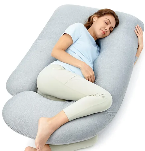 Vista 14 de Momcozy Nueva almohada de embarazo refrescante - Almohada de maternidad