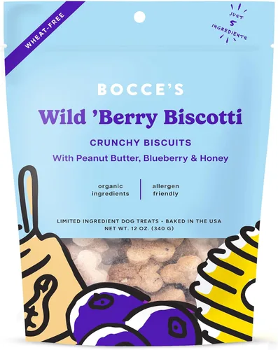 Vista 19 de Bocce's Bakery Bac'n Nutty Flavor Crunchy Biscuits - Golosinas para perros