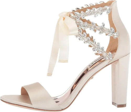 Vista 4 de Badgley Mischka Everafter Embellecido tacón de bloque