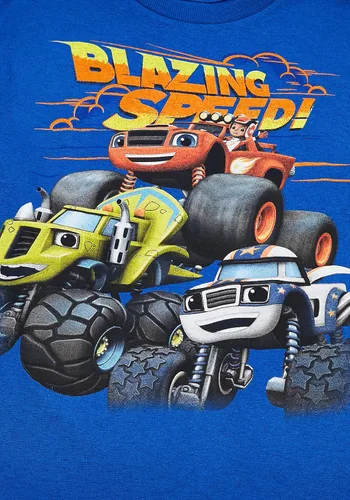 Vista 4 de Nickelodeon Playera de manga corta de Blaze y los Monster Machines, para niños