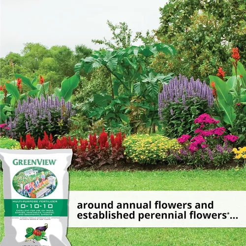 Vista 5 de GreenView Fertilizante multiusos, bolsa de 33 libras - NPK 10-10-10