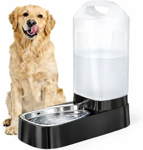 Vista 10 de Filtros de Repuesto para Dispensador de Agua para Perros, Paquete de 4 Filtros de Tazón de Agua por Gravedad para Mascotas Compatible
