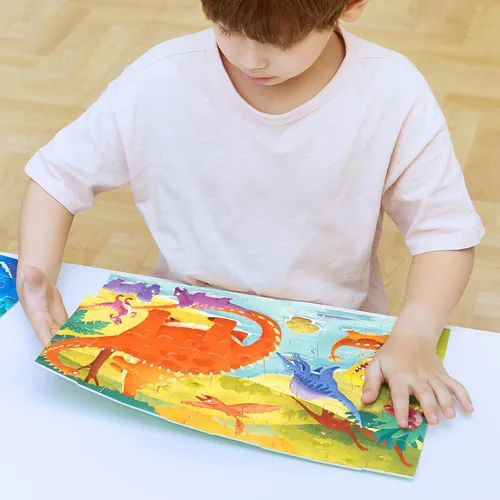 Vista 7 de TOI Rompecabezas nivelados para niños de 4 a 6 años, aprendizaje preescolar
