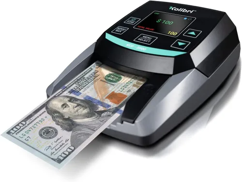 Vista 8 de Kolibri KCD-1000 Lector Portátil de Divisas Falsas y Detector de Billetes Falsos de 4 Vías con UM, Detector de Dinero Falso Magnético