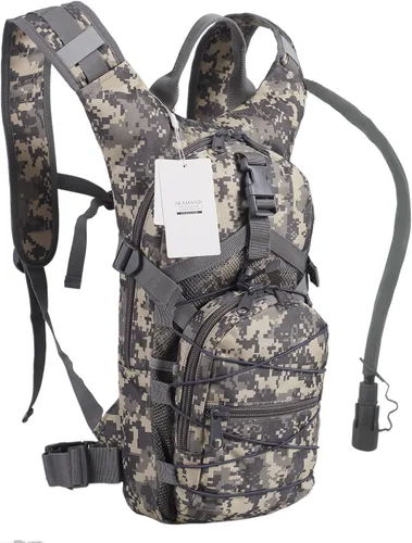 Vista 2 de Mochila de hidratación con vejiga de agua de 3L para senderismo y escalada