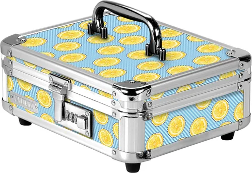 Vista 6 de Vaultz Caja de efectivo con cerradura con bandeja para billetes y monedas, cerradura de combinación, 8.5 x 4 x 10 pulgadas, negro táctico (VZ00308)