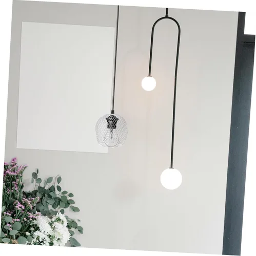 Vista 9 de Cabilock 1pc lámpara de metal cubierta lámpara decoración accesorio fácil instalación