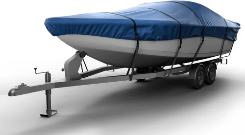 Vista 10 de Seal Skin Covers Funda Universal para Barco, Cubierta Impermeable de Grado Marino para 12'-14' L y Hasta 68" W, De Servicio Pesado y Resistente a