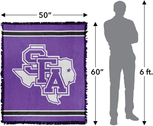 Vista 78 de LOGOVISION Manta Abilene Christian University, 50x60 Logo Primary WovenThrow