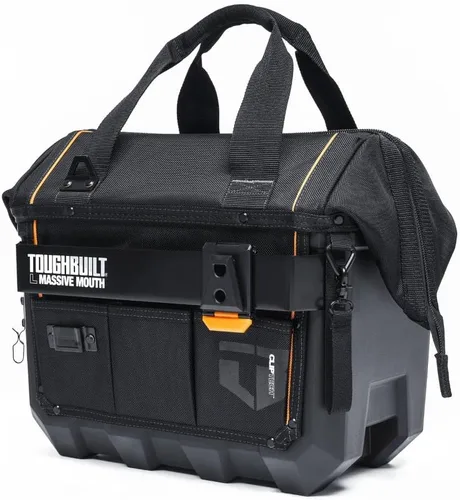 Vista 11 de ToughBuilt ClipTech - Bolsa de herramientas de boca masiva de 12 pulgadas