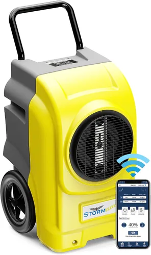 Vista 9 de ALORAIR Deshumidificadores comerciales de 270 pintas, Wi-Fi inteligente con bomba, cobertura de hasta 3,000 pies cuadrados para habitaciones grandes