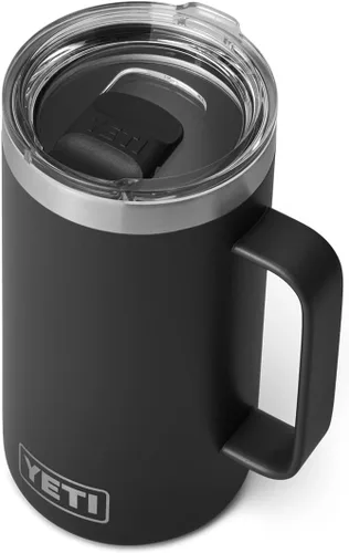 Vista 19 de YETI Rambler - Taza de acero inoxidable aislada al vacío con tapa MagSlider, 24 onzas