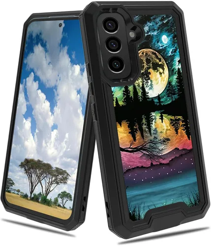 Vista 28 de Funda para Samsung S23 FE Galaxy S23 FE 2 en 1 PC duro de doble capa TPU suave a prueba de golpes Funda protectora para Samsung Galaxy S23 FE 6.4