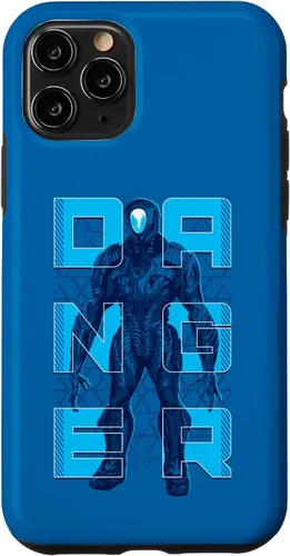 Vista 10 de Carcasa azul para iPhone 14 Danger Will Robinson