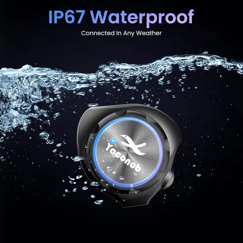 Vista 6 de Auriculares Bluetooth Y3 para casco (más adecuados para parejas), teléfono de respuesta automática, intercomunicador, música, intercomunicador