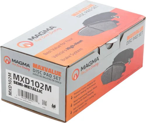 Vista 4 de MAGMA MaxValue MXD102M Pastillas de freno semimetálicas, traseras