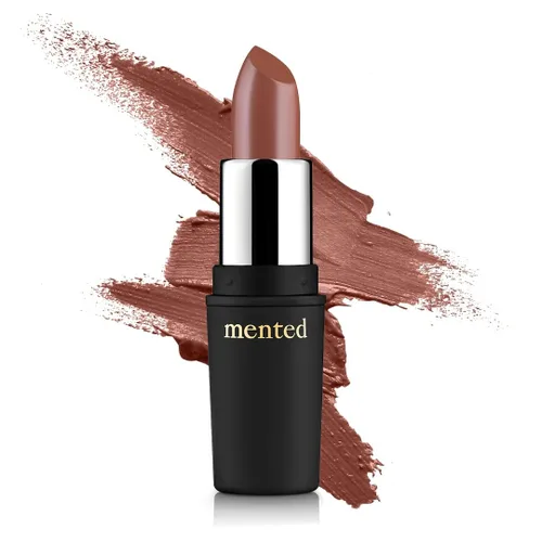 Vista 8 de Mented Cosmetics - Lápiz labial nude para mujeres, lápiz labial semimate de larga duración, hidratante vegano, sin parabenos y libre de crueldad