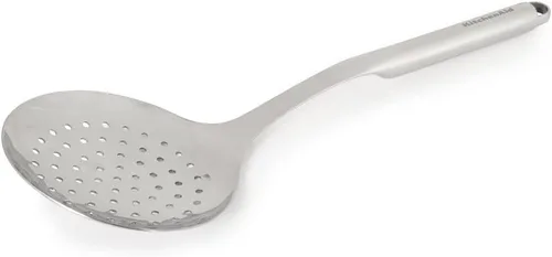 Vista 2 de KitchenAid Colador prémium con gancho para colgar, 14 pulgadas, acero inoxidable