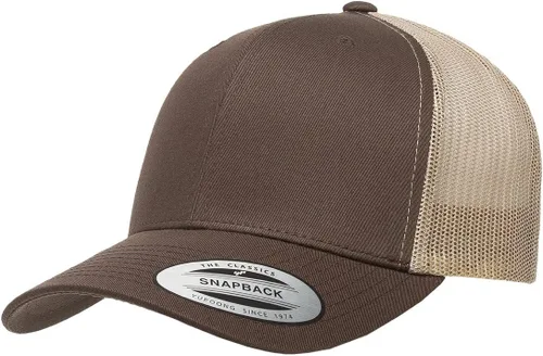 Vista 22 de Yupoong Gorra de camionero retro Multicam de Yp Classics Alpine/Blanco