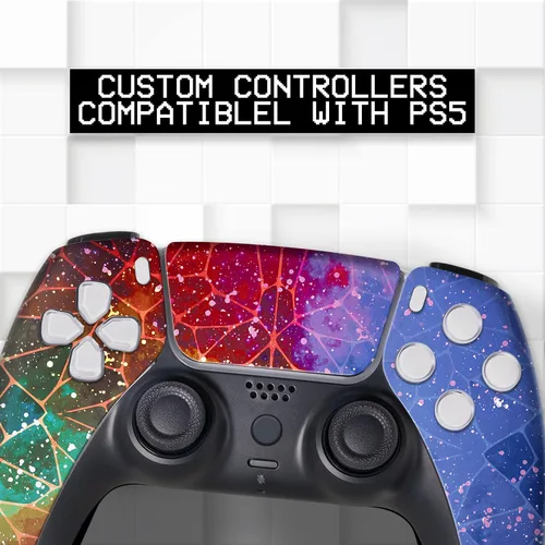 Vista 108 de Battman Custom PS-5 Controller Wireless compatible with Play-Station 5 Console by BCB Controllers Proudly Customized in USA with Permanent