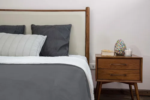 Vista 6 de Mintra Home Sherpa - Manta de franela súper suave (gris oscuro, 70 x 86 pulgadas grande))