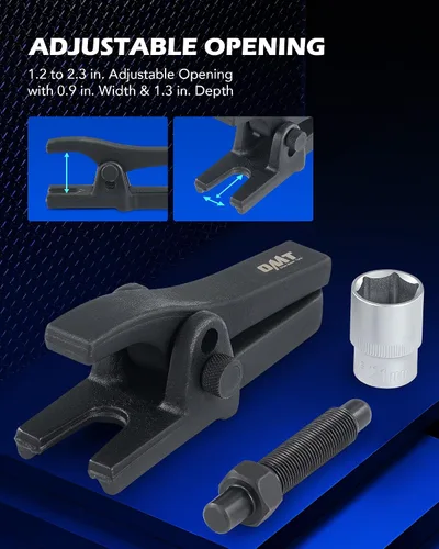 Vista 3 de OMT Separador de rótula, extractor de rótula y extractor con enchufe de 1/2