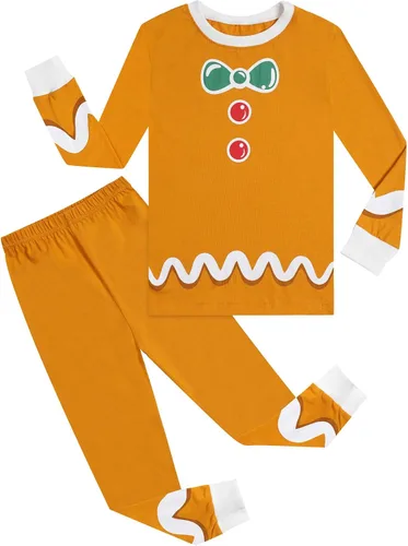 Vista 11 de A&J DESIGN Pijamas para bebés y niños 100% algodón Vaca