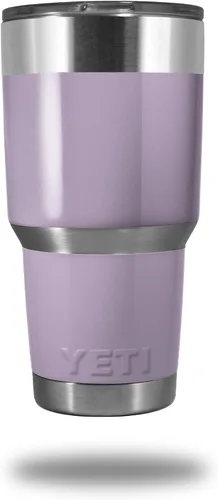 Vista 5 de Calcomanía de piel para vaso Yeti Rambler de 30 onzas, colección Sólidos, naranja quemado (vaso no incluido)