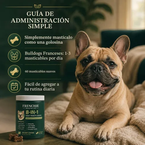 Vista 6 de Masticables diarios 8 en 1, 60 unidades, masticables de bienestar diario para perros, golosinas masticables suaves para perros, fórmula diaria