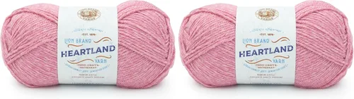 Vista 26 de Lion Brand Yarn Heartland Yarn, Hilo de Peso Medio para Tejer, Ganchillo y Manualidades, 1 Paquete, Great Smoky Mountains Grandes Montañas Humeantes
