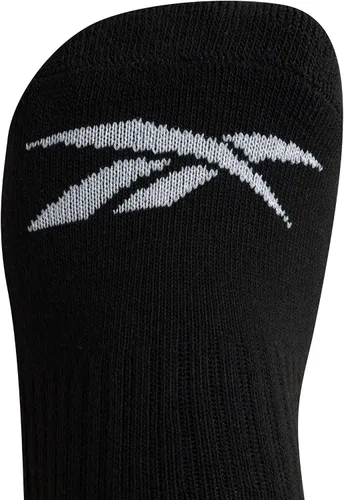 Vista 4 de Reebok Calcetines básicos acolchados y transpirables de corte de cuarto para mujer paquete de 12