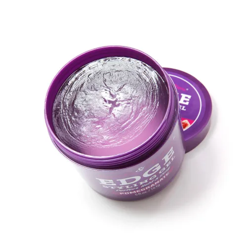Vista 2 de Nicole & Alyssa - Gel Edge Control 5oz - Extracto de granada, fijación duradera, fórmula sin escamas, acabado elegante