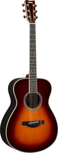 Vista 11 de Yamaha FGC-TA Dreadnought Cutaway Guitarra Transacústica con Chorus y Reverb, Negro Coro y reverberación, negro
